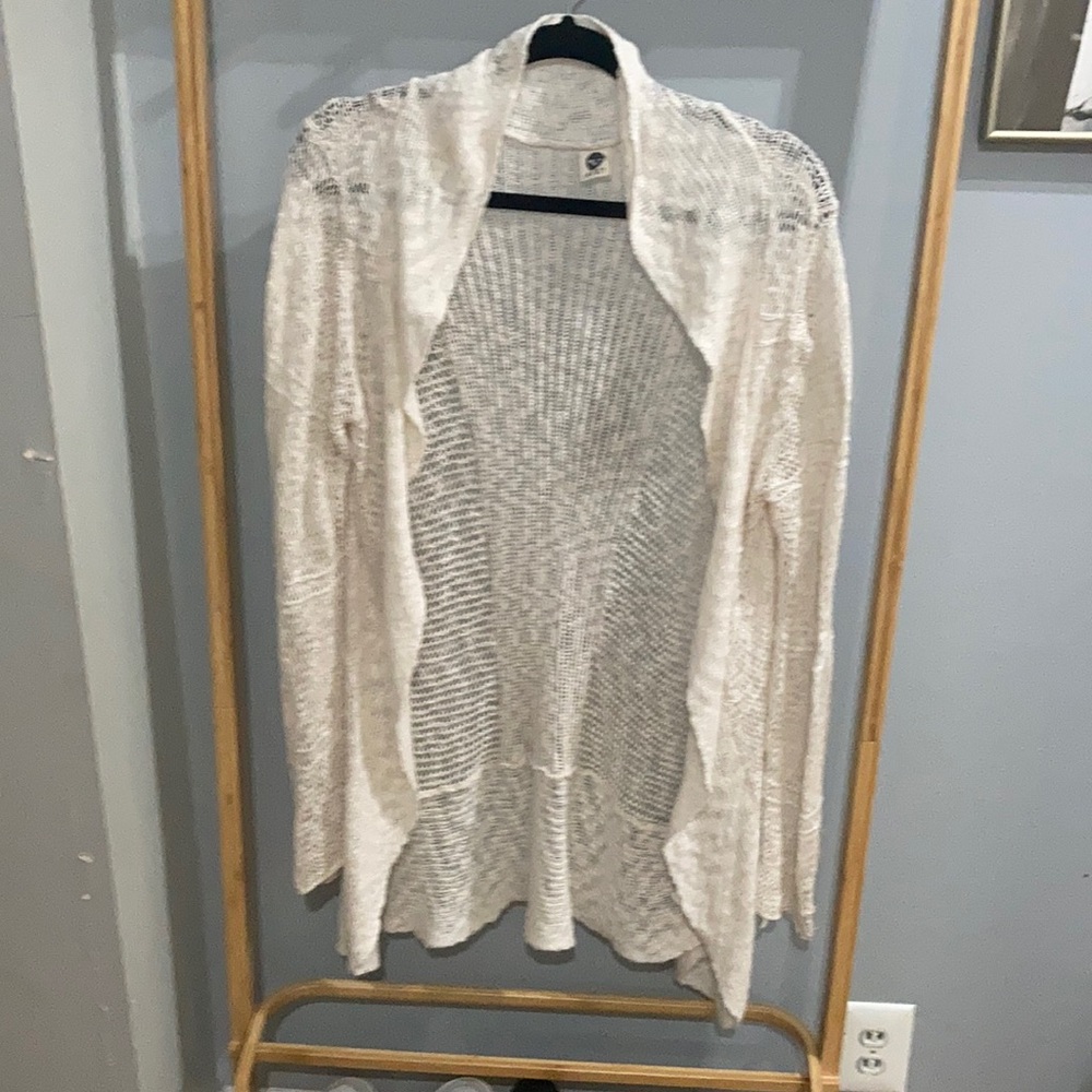 Long sleeve lightweight open knit Roxy cardigan